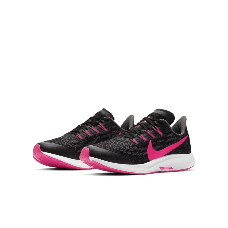 Nike Air Zoom Pegasus 36 Black Hyper Pink (GS) Black/Hyper Pink-Gunsmoke-White (AR4149-062)