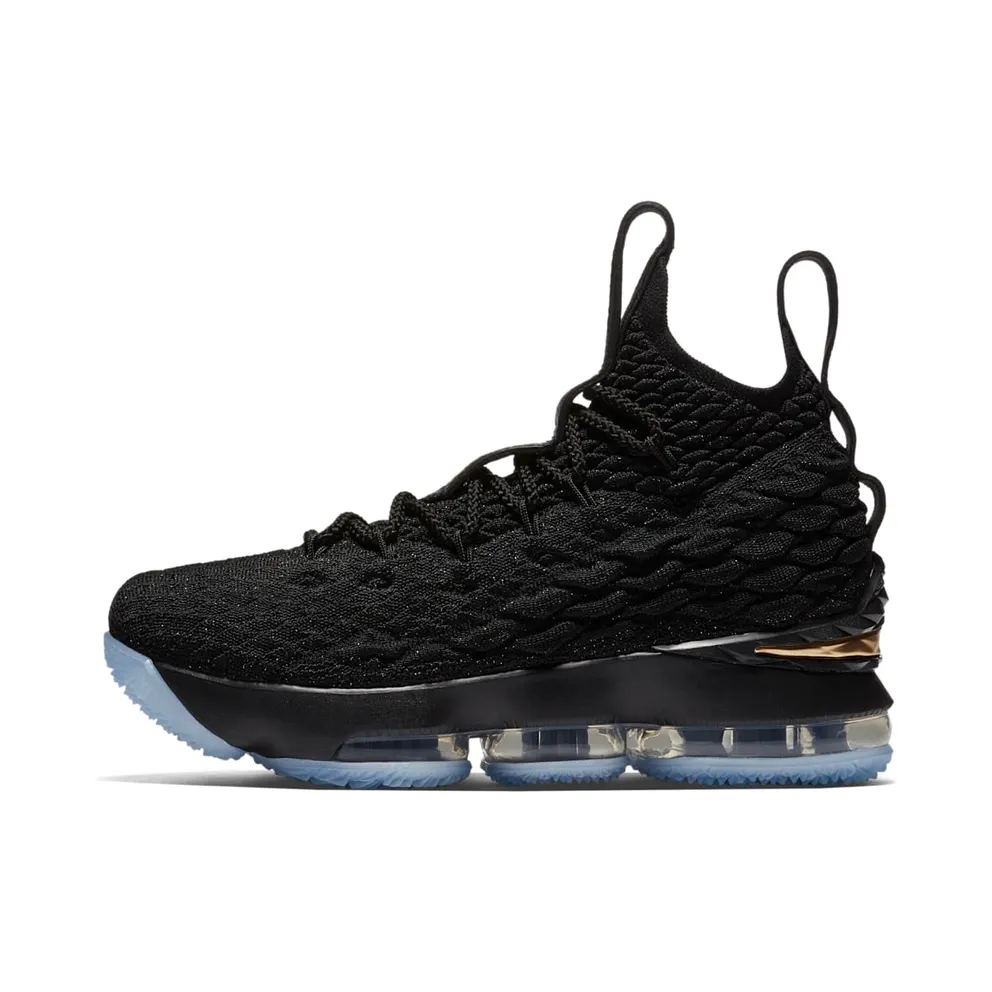 Nike LeBron 15 Black Metallic Gold (922811-006)