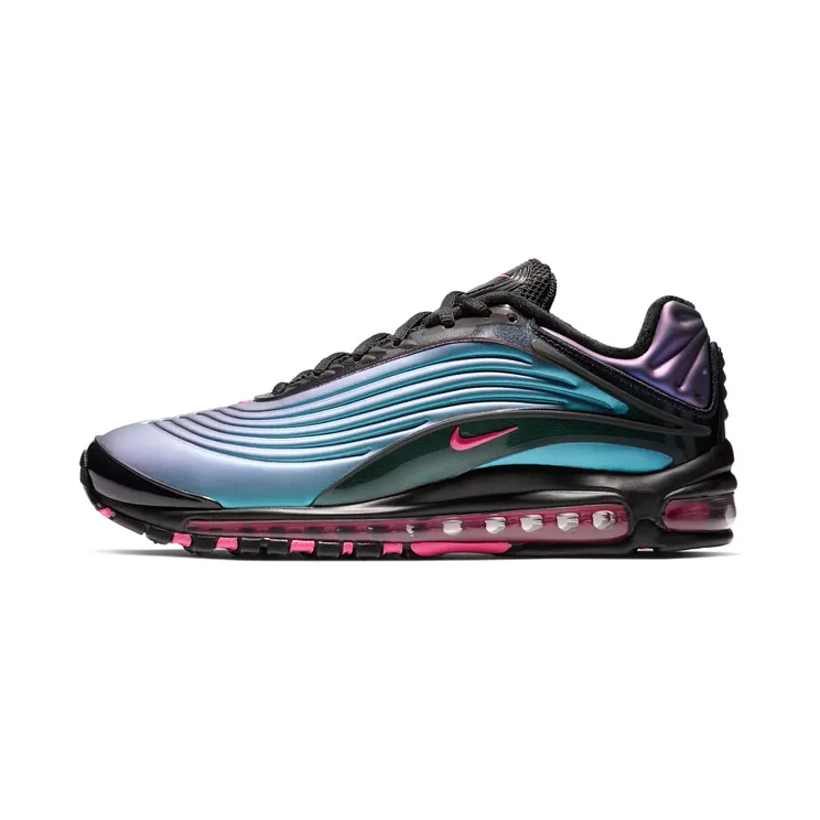 Nike Air Max Deluxe Throwback Future “Black / Laser Fuchsia” (AJ7831-004)