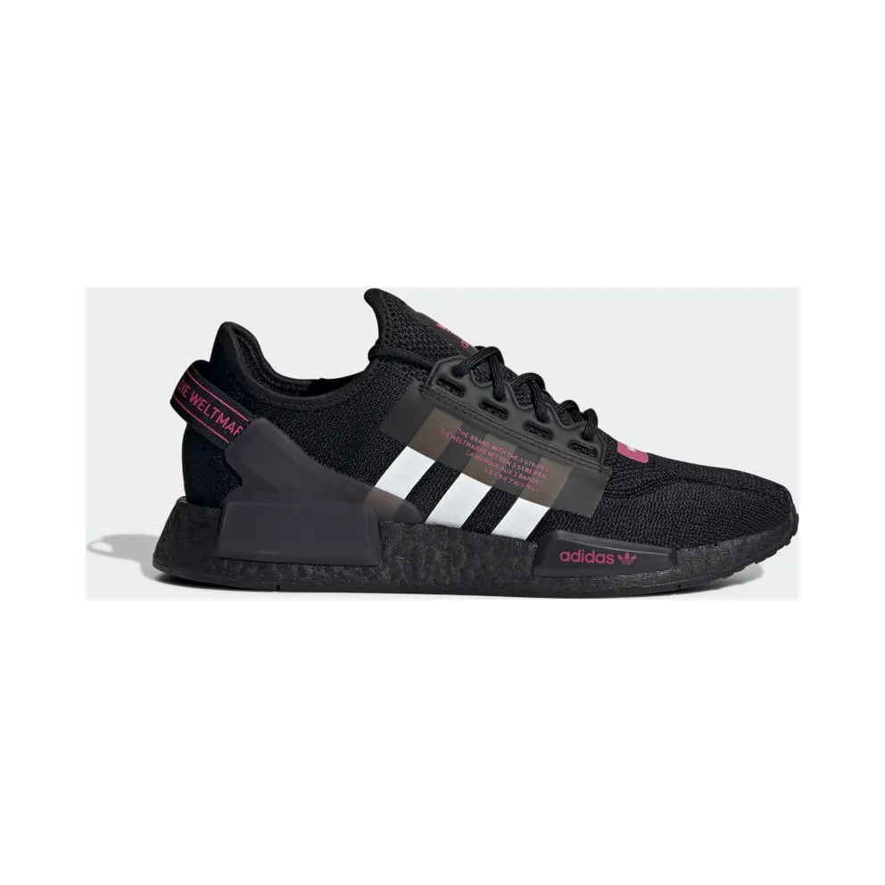 adidas NMD_R1 V2 Schuh Core Black / Shock Pink / Cloud White (GY8327)