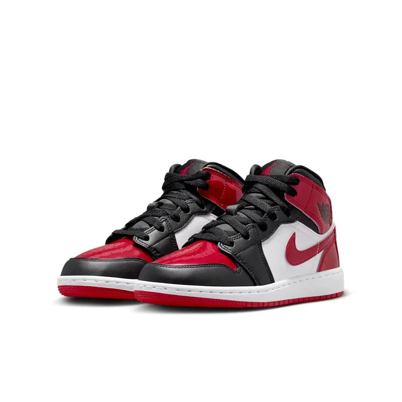 Air Jordan 1 Mid GS “Red/black” (HV4399-006)