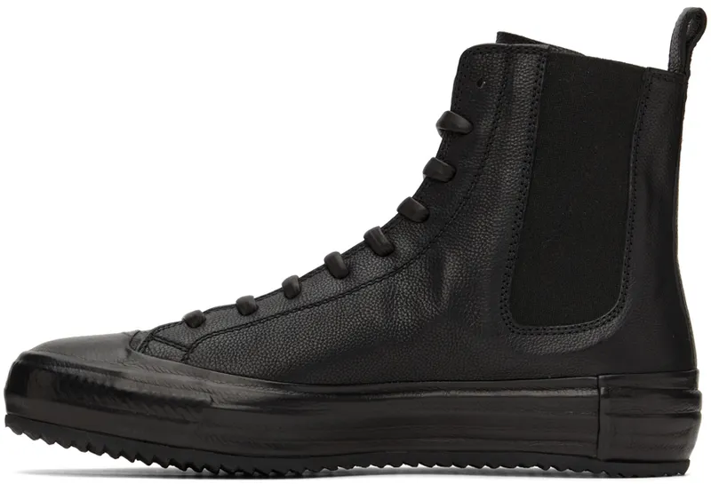 Officine Creative Black Mes 008 High-Top Sneakers (OCUMES0008)