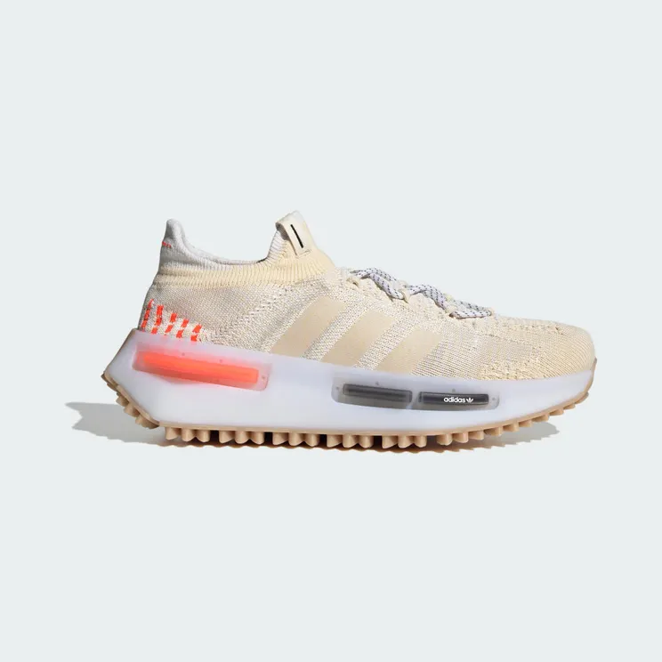 adidas NMD_S1 Wonder White / Wonder White / Solar Red (IE2079)
