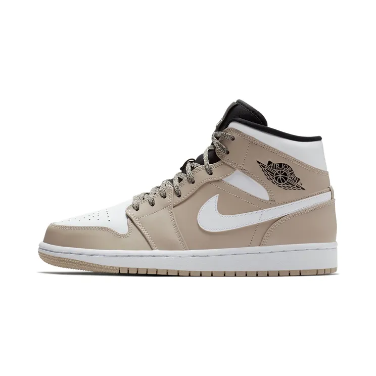 Air Jordan 1 Mid “Desert Sand / Black / White” (554724-047)