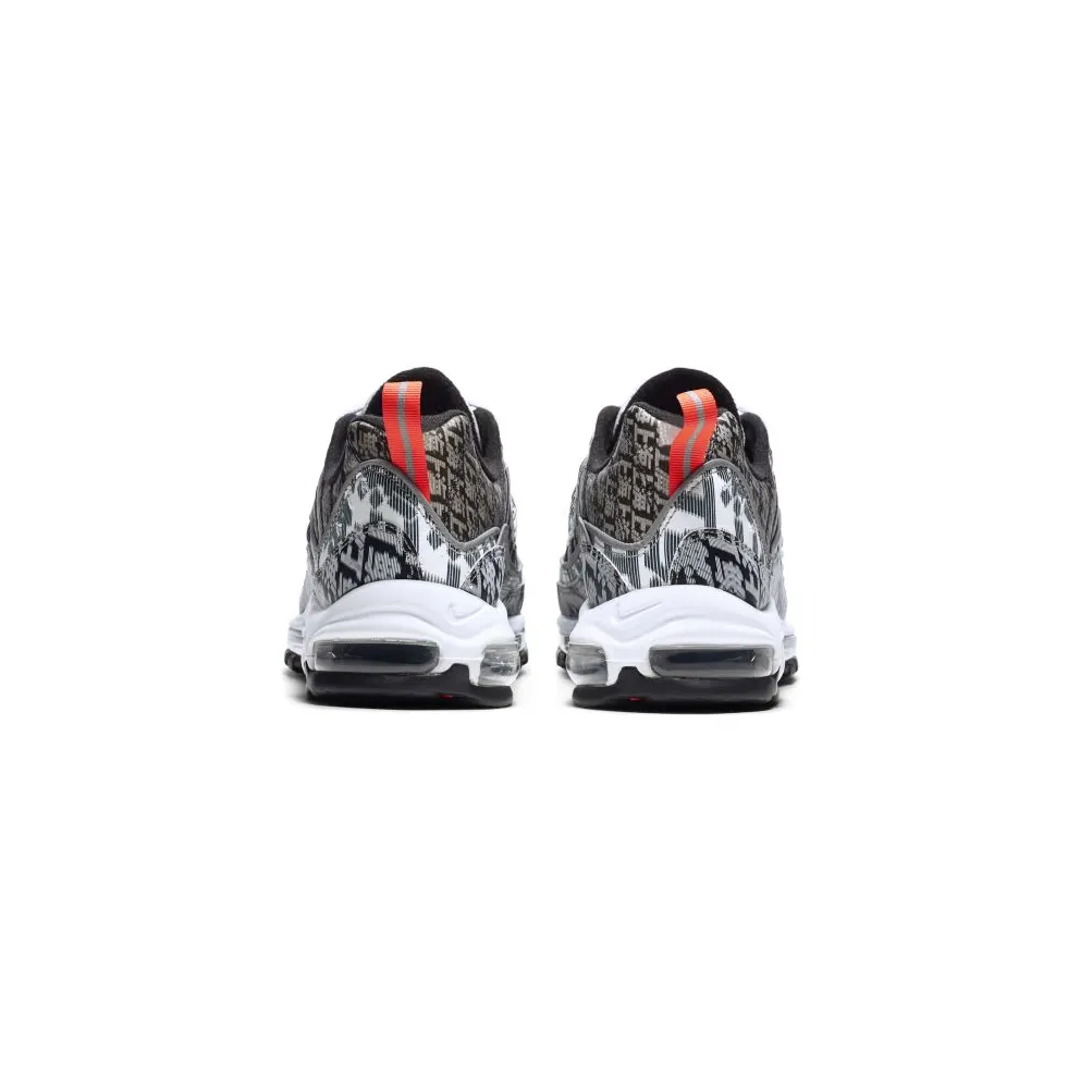 Nike Air Max 98 Shanghai Marathon (2018) Black/White-Metallic Silver (BV6955-106)