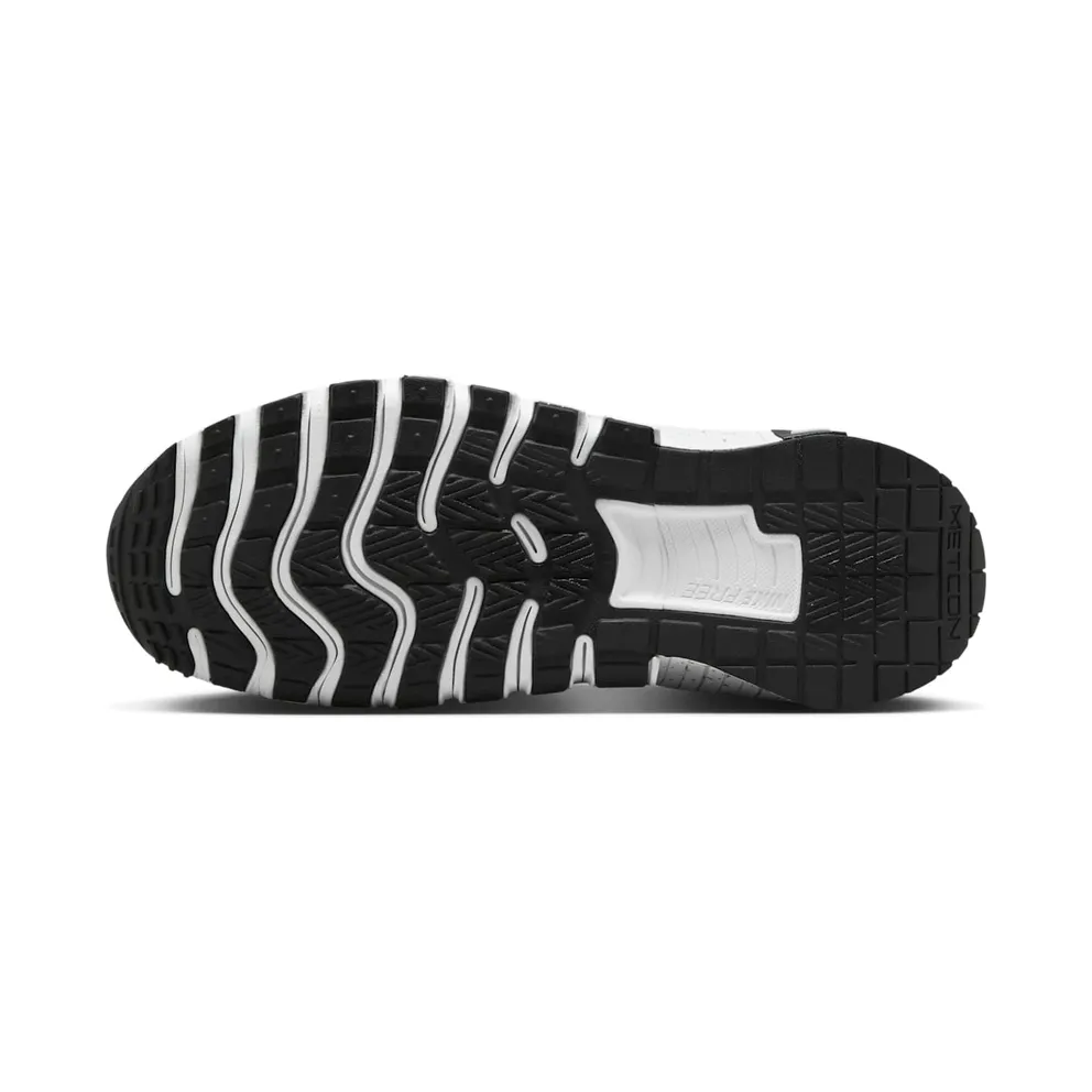 Nike Free Metcon 6 White Metallic Silver Light Smoke Grey Black (HQ3510-100)