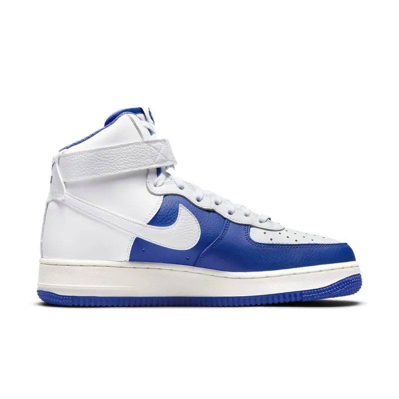 Nike Air Force 1 High 07 LV8 NBA 75th Anniversary Hyper Royal – “White / White / Hyper Royal / Sail” (DC8870-100)