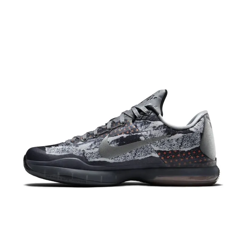 Nike Kobe 10 Pain Tumbled Grey/Night Silver-White-Black (705317-001)