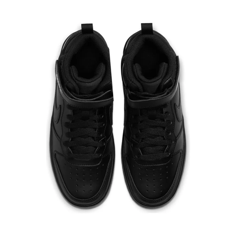 Nike Court Borough Mid 2 Older Kids’ Black (CD7782-001)