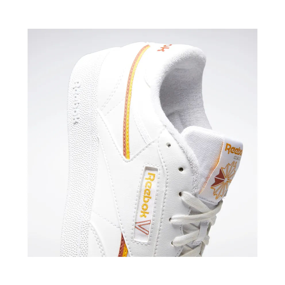 Reebok Club C 85 Vegan Shoes Cloud White / Collegiate Gold / Baked Earth