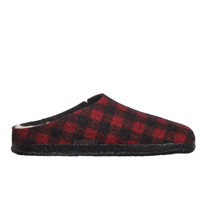 Birkenstock Zermatt Shearling WZ Plaid Red (1017542)