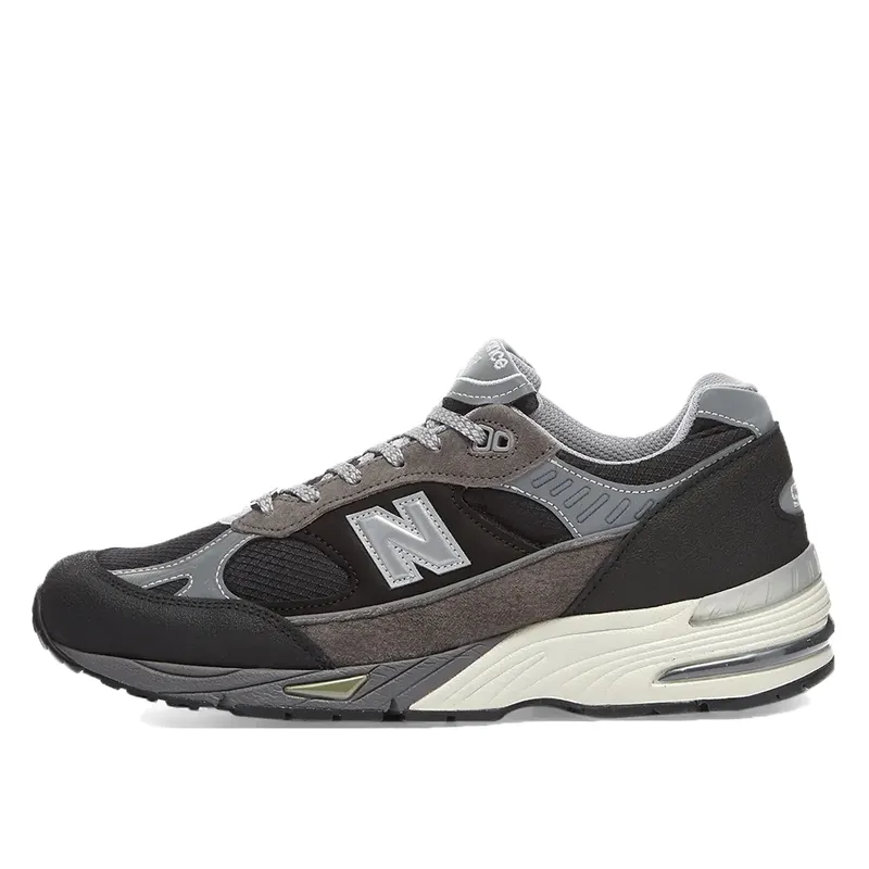 New Balance x Slam Jam 991 Made In The UK Black Grey (2021) (M991SJM)