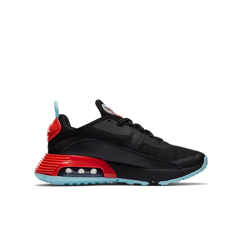 Nike  Air Max 2090 Black Glacier Ice Bright Crimson (GS) Black/Glacier Ice-Bright Crimson (CZ8143-001)