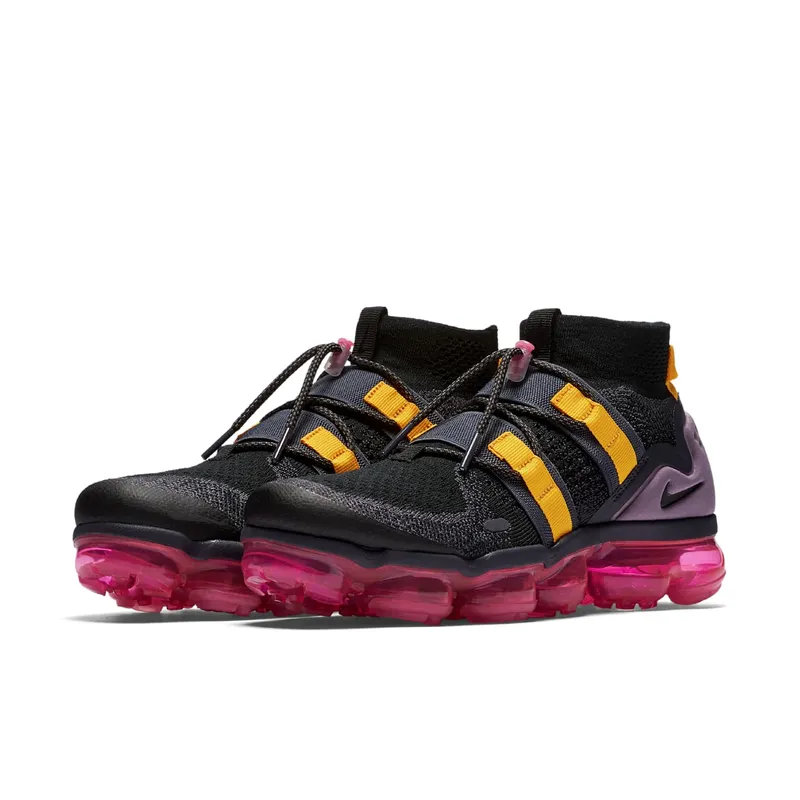 Nike Air VaporMax Utility Black Pink Blast Black/Black-Gridiron-Pink Blast (AH6834-006)