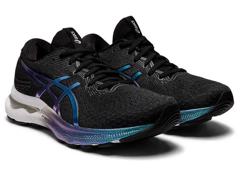 Asics GEL-NIMBUS 24 PLATINUM Black/Black (1012B306.001)
