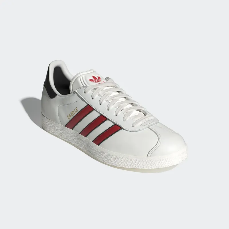 adidas Gazelle White Scarlet Black (IG6211)