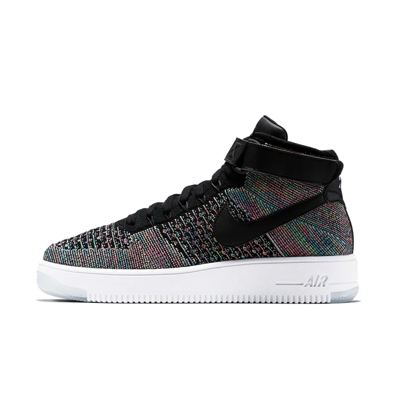 Nike Air Force 1 Ultra Flyknit Mid Multi-Color 2.0 Pink Blast/Black-White (817420-601)