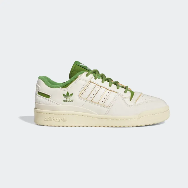 adidas Forum 84 Low Classic Off White / Cream White / Easy Yellow (FZ6296)