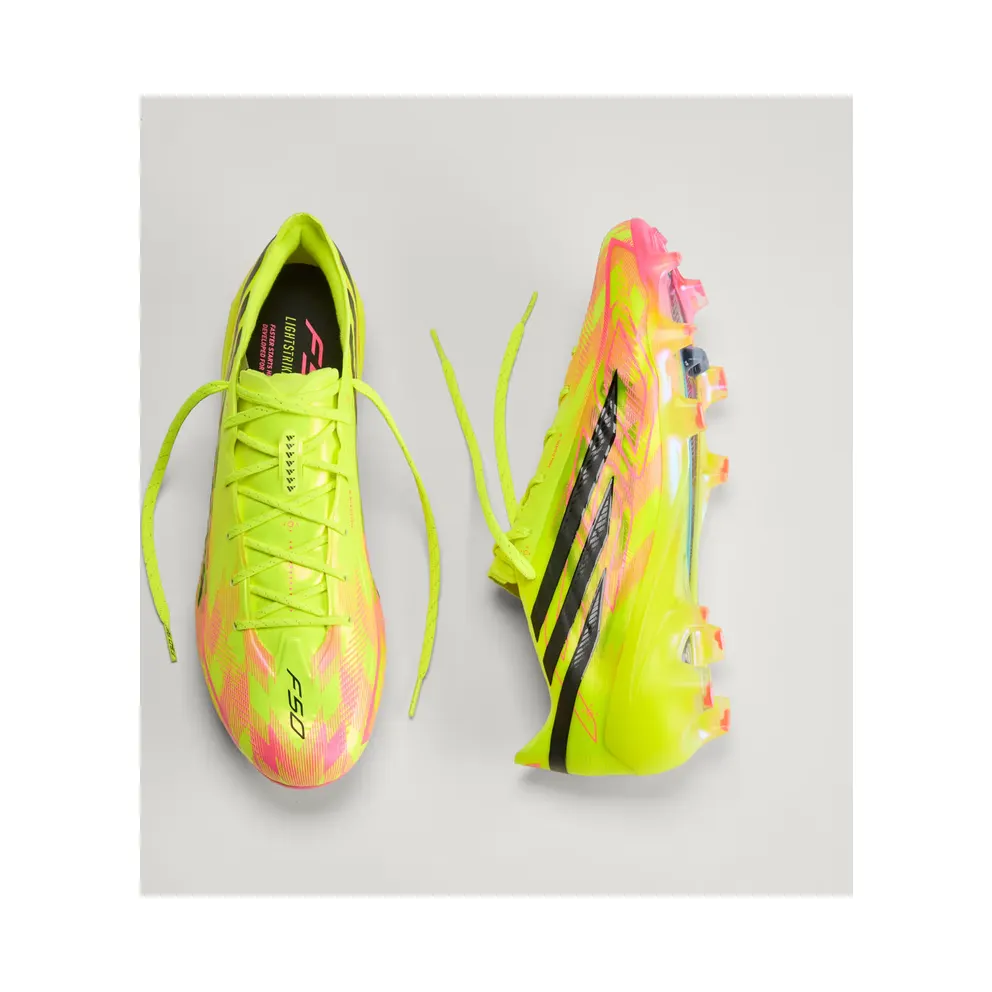adidas F50 Hyperfast Elite FG Team Solar Yellow 2 Core Black Solar Turbo (KJ3431)