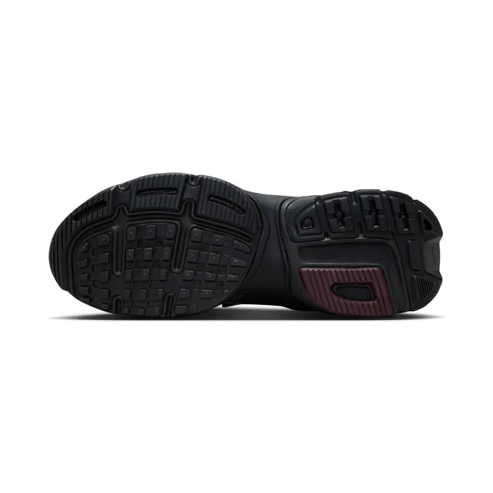 Nike V2K Run Metallic Dark Grey Burgundy Crush (HQ4053-001)