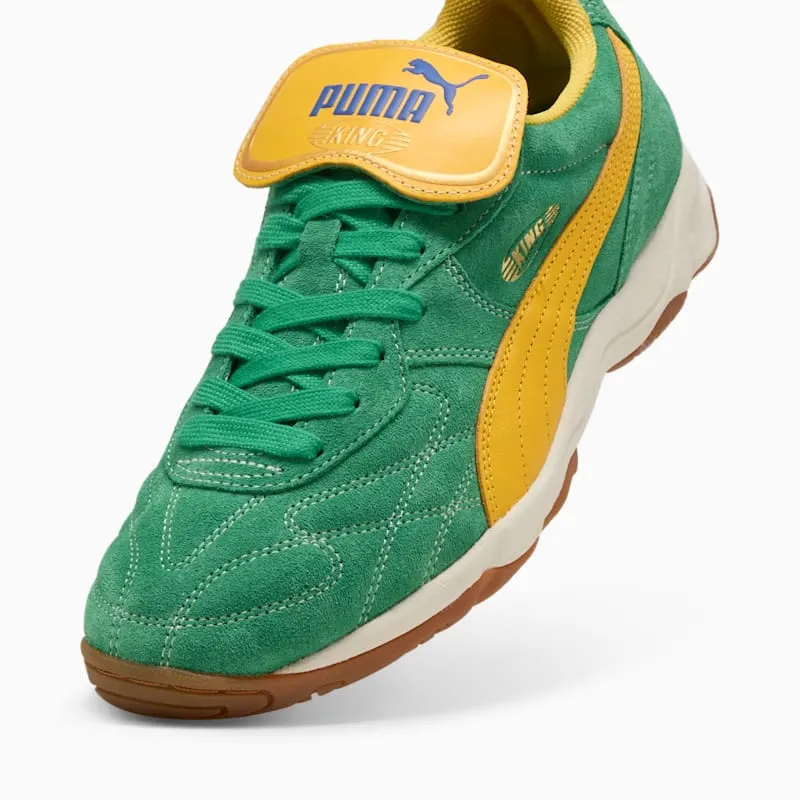 Puma King Indoor Archive Green Yellow Sizzle (401684-02)