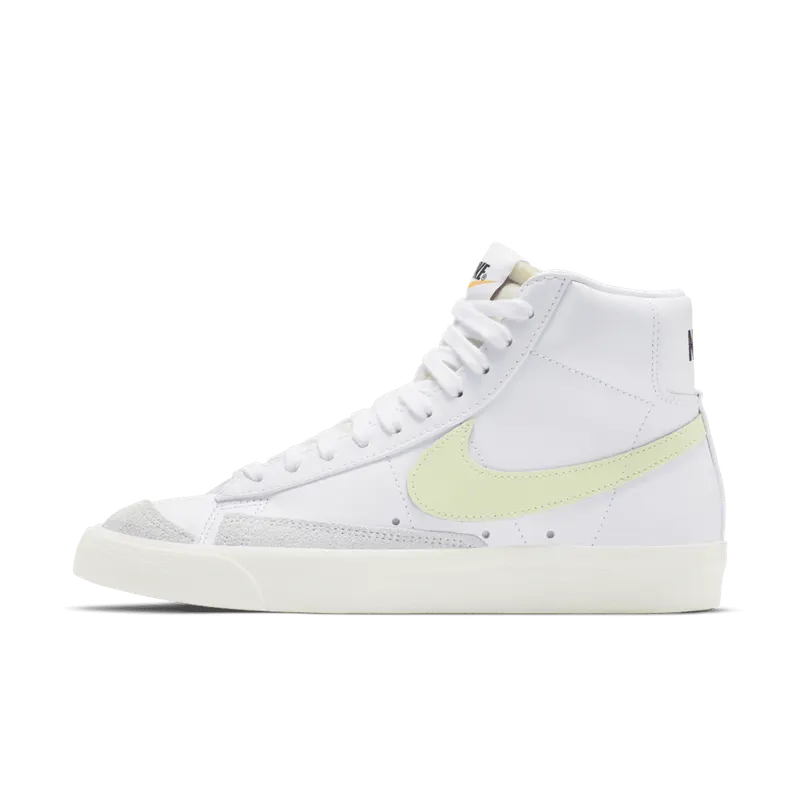 Nike Blazer Mid 77 White Barely Volt (W) White/White-Total Orange-Barely Volt (CZ1055-108)