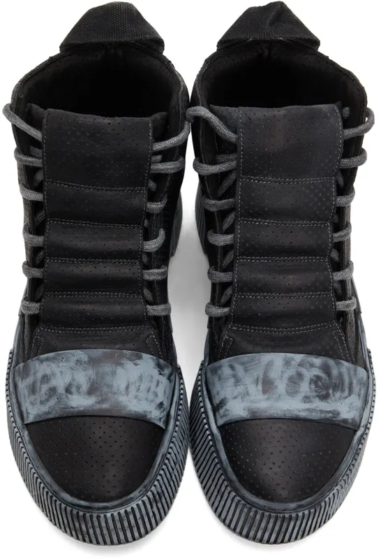 Boris Bidjan Saberi Black High Bamba 1.1 (292-SS2200B1000000SM-0031)