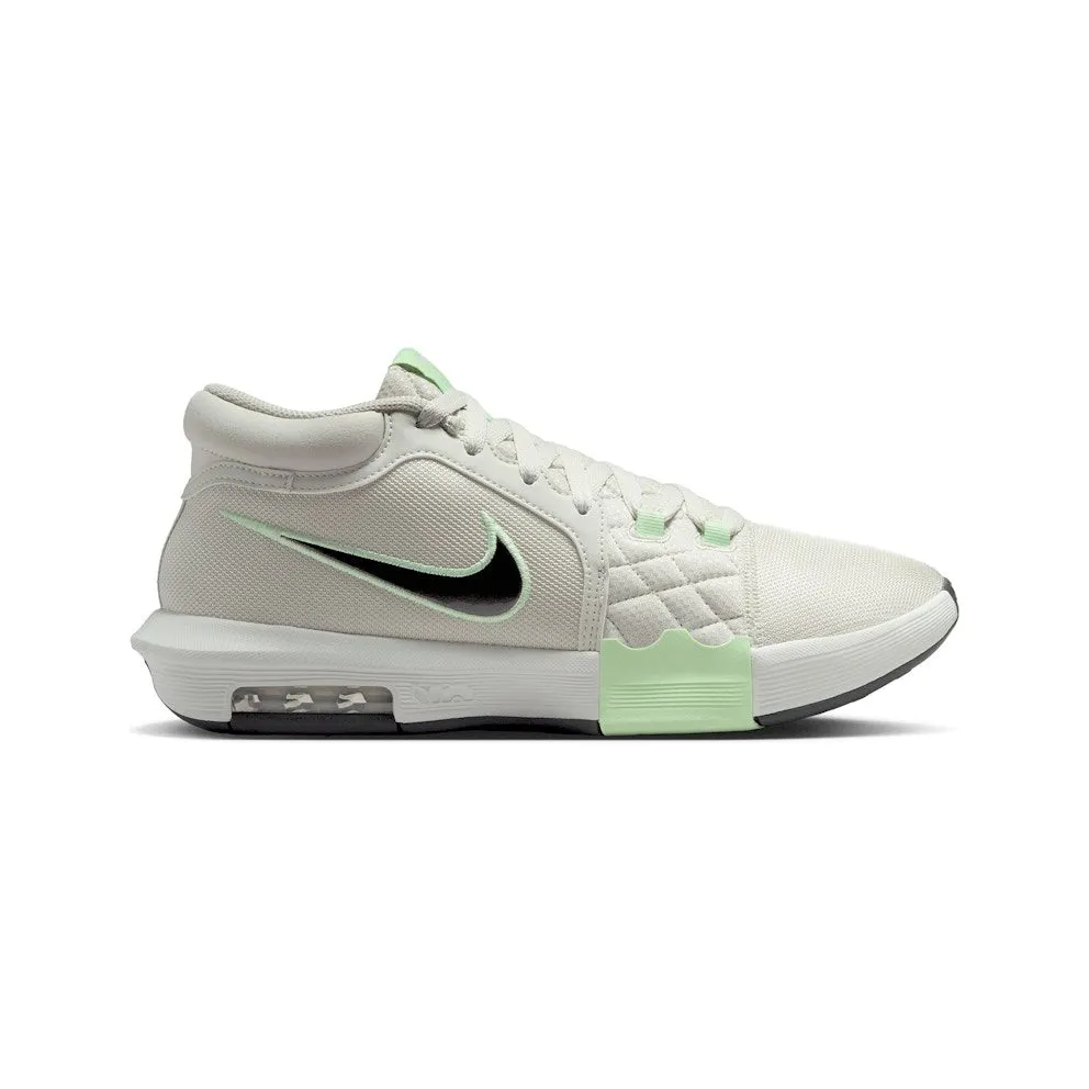Nike LeBron Witness 8 Light Bone Vapor Green Swan Anthracite (HQ2139-002)