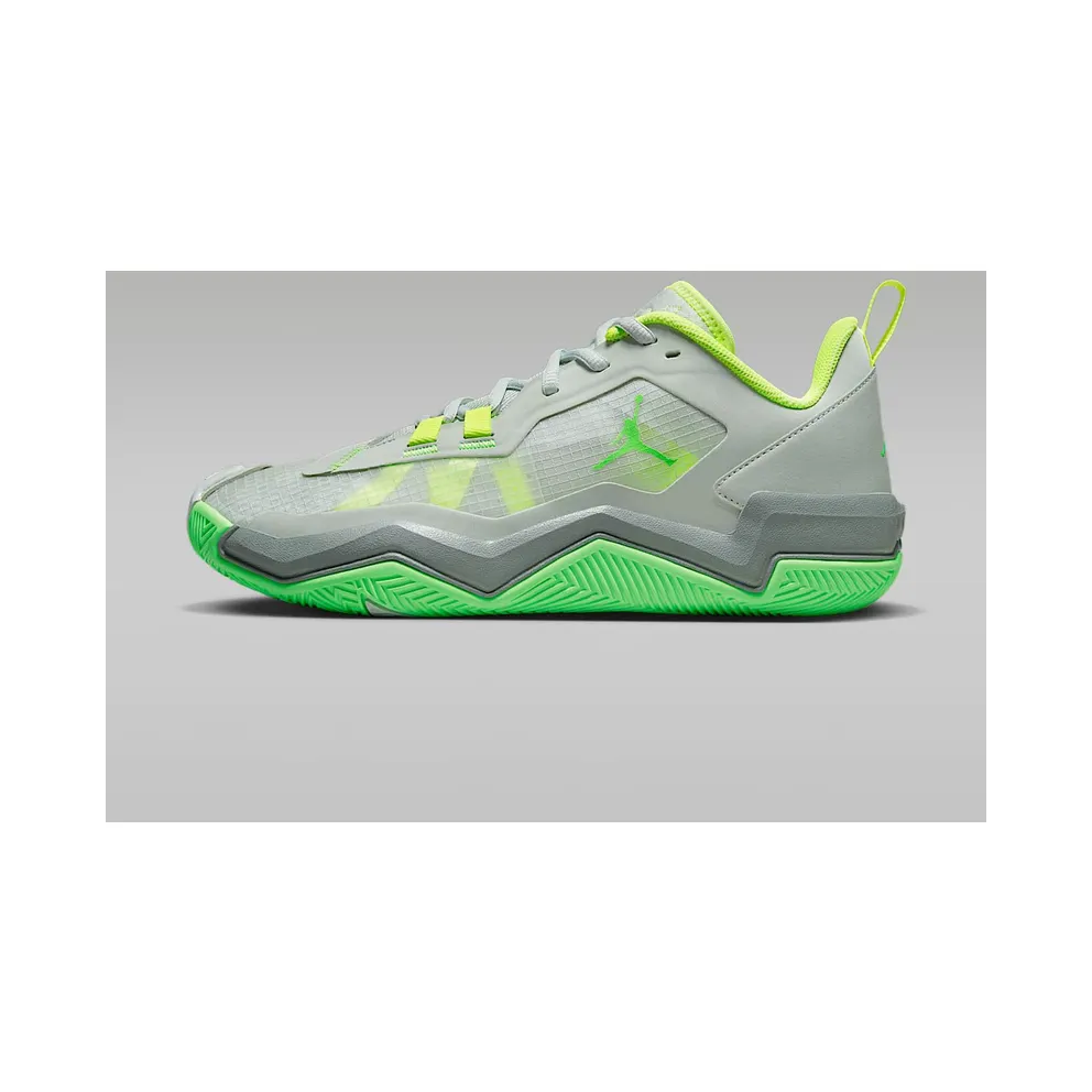 Jordan One Take 4 Light Silver Volt Particle Grey Green Strike (DZ3338-003)