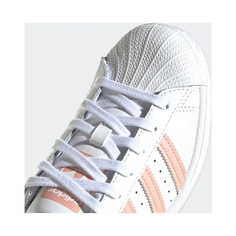 Adidas Superstar Cloud White / Haze Coral / Cloud White (GZ9097)
