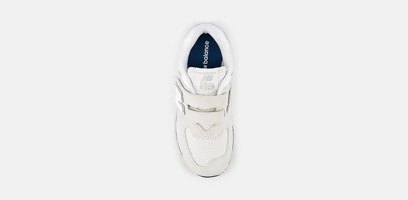 NEW BALANCE 574 HOOK & LOOP “NIMBUS CLOUD / WHITE” (PV574EVW)