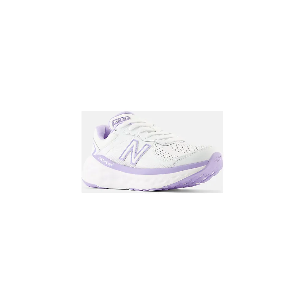 New Balance Fresh Foam 840F White Lilac Glo (WW840FW1)