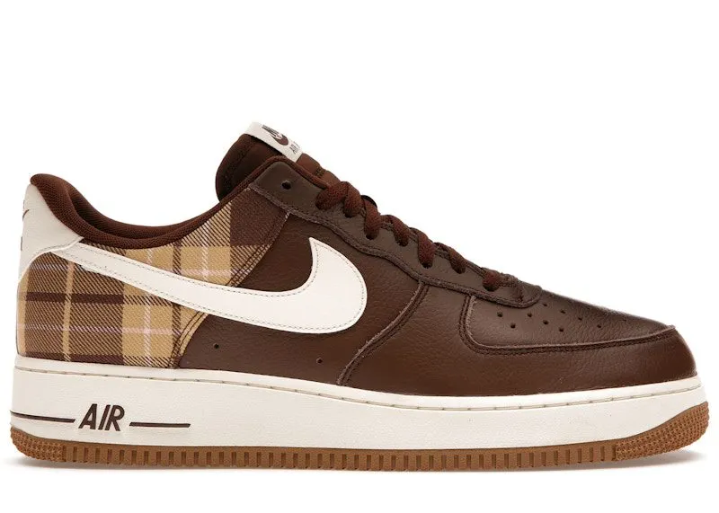 Nike Air Force 1 Low ’07 LX Brown Plaid (DV0791-200)