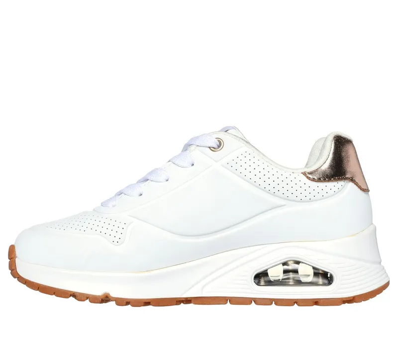 Skechers UNO Gen1 – Shimmer Away Sneaker White