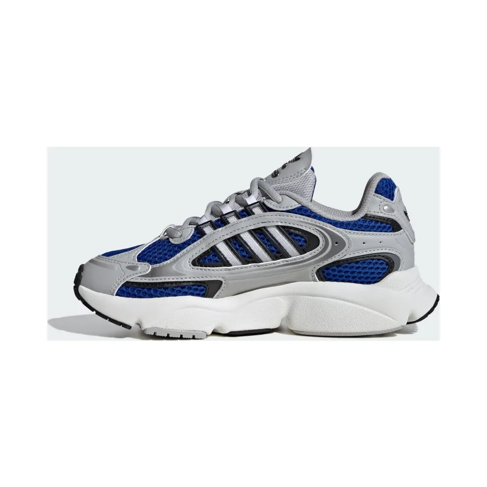 adidas OZMILLEN Shoes Kids Grey Two / Core Black / Royal Blue (ID0695)