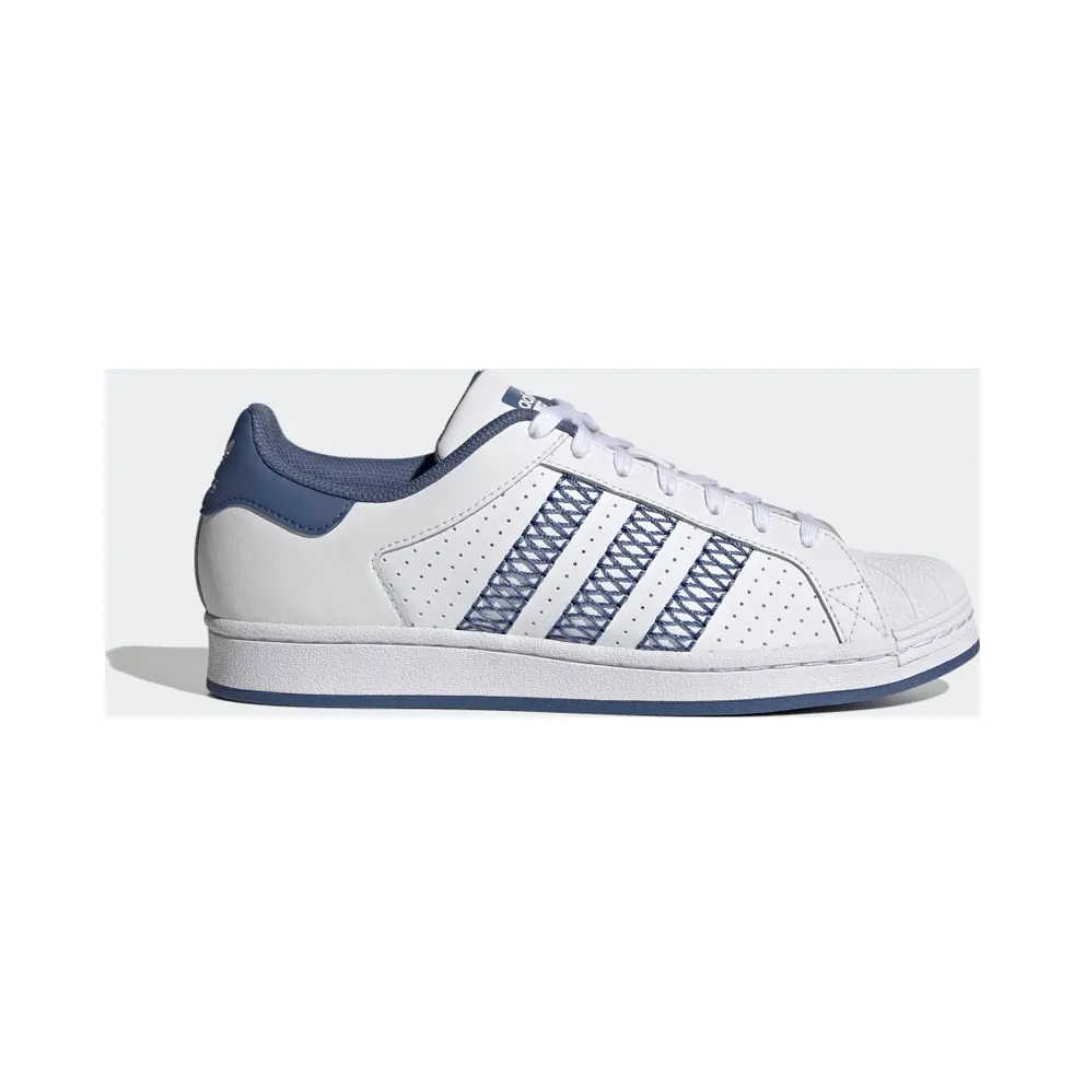 adidas Superstar Schuh Cloud White / Crew Blue / Cloud White (FX5556)