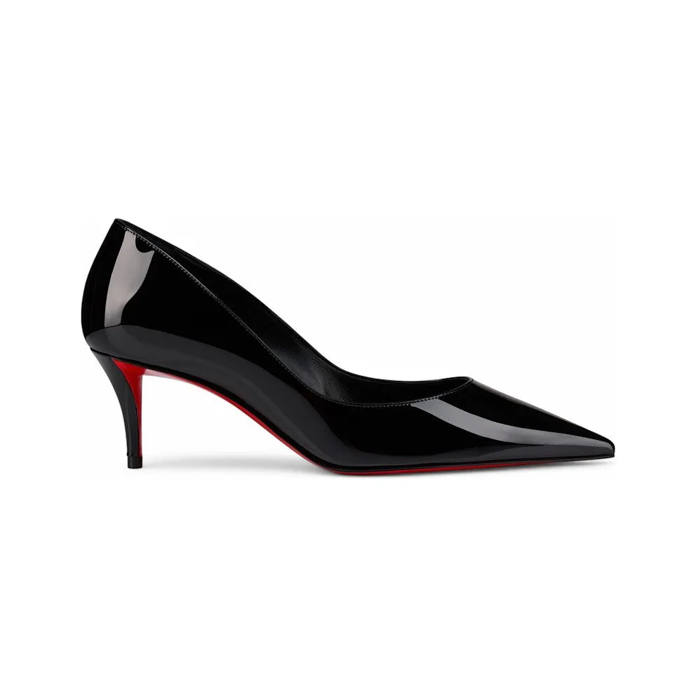 Christian Louboutin Miss Z 60mm Pump Black Patent Calf Leather (1250938B439)
