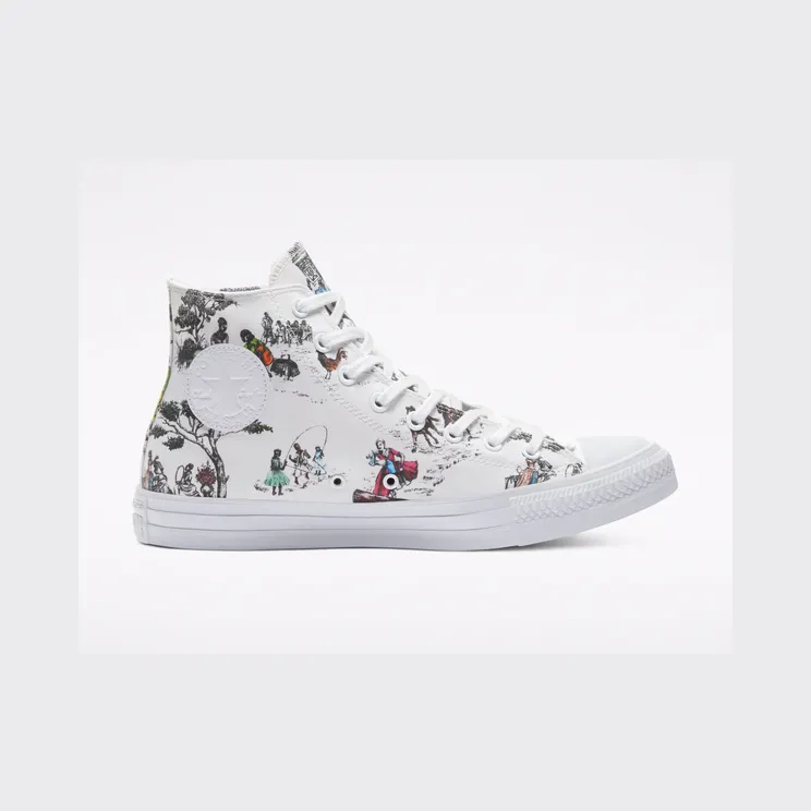 Converse Chuck Taylor All-Star Hi Union LA – White (169115C)