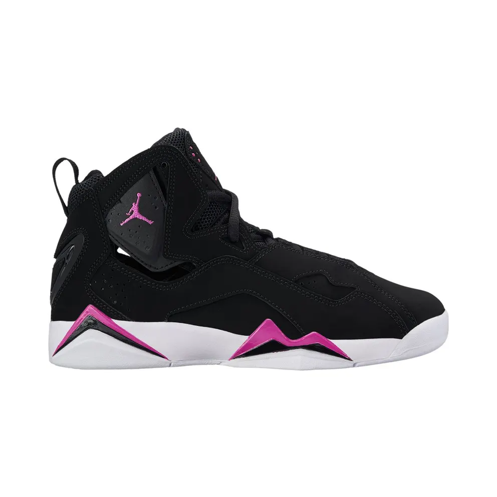 Jordan True Flight Black Fuchsia Blast White (GS) Black/Fuchsia Blast-White (342774-001)
