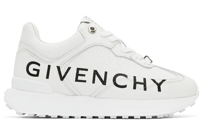 Givenchy White Runner Low-Top Sneakers (BE001TE1C5100)