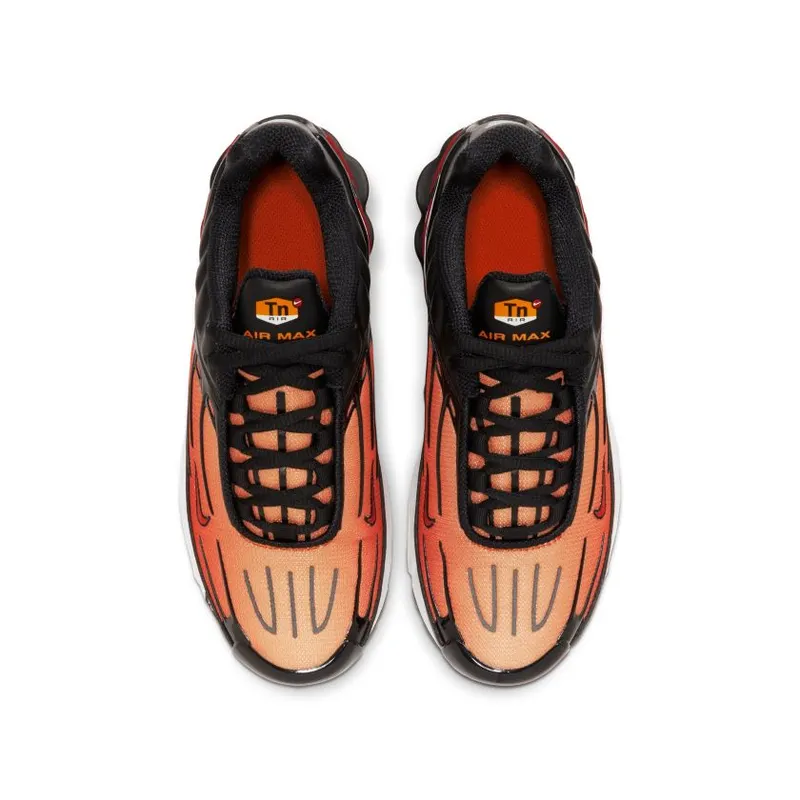 Nike Air Max Plus 3 Black Pimento (GS) Black/Bright Ceramic/Resin (CD6871-003)