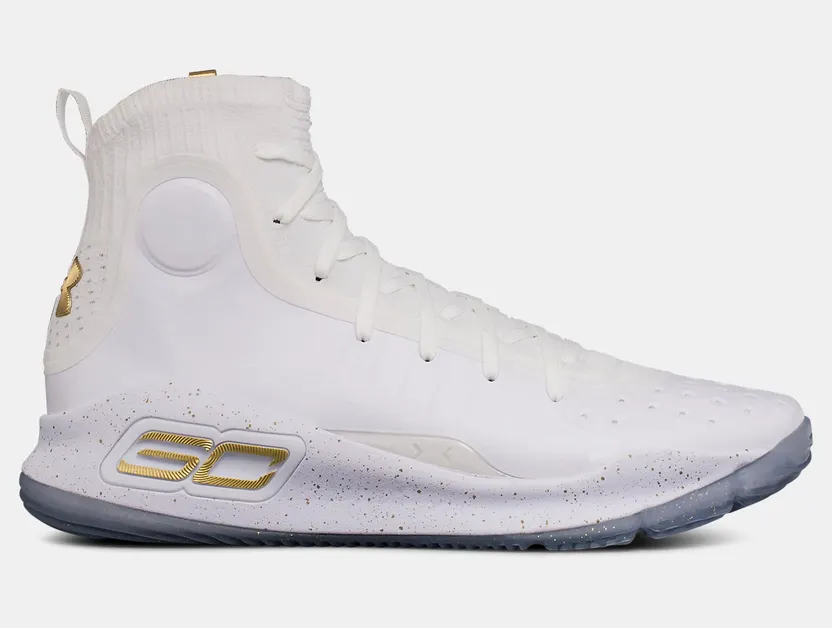 Under Armour Curry 4 White Gold