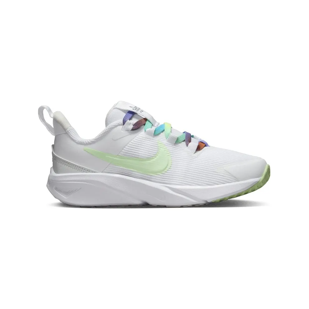 Nike Star Runner 4 Next Nature SE White Photon Dust Total Orange Vapor Green (FN4980-100)