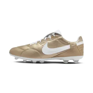 Nike PREMIER 3 FG “Metallic Gold Grain / White” (AT5889-200)
