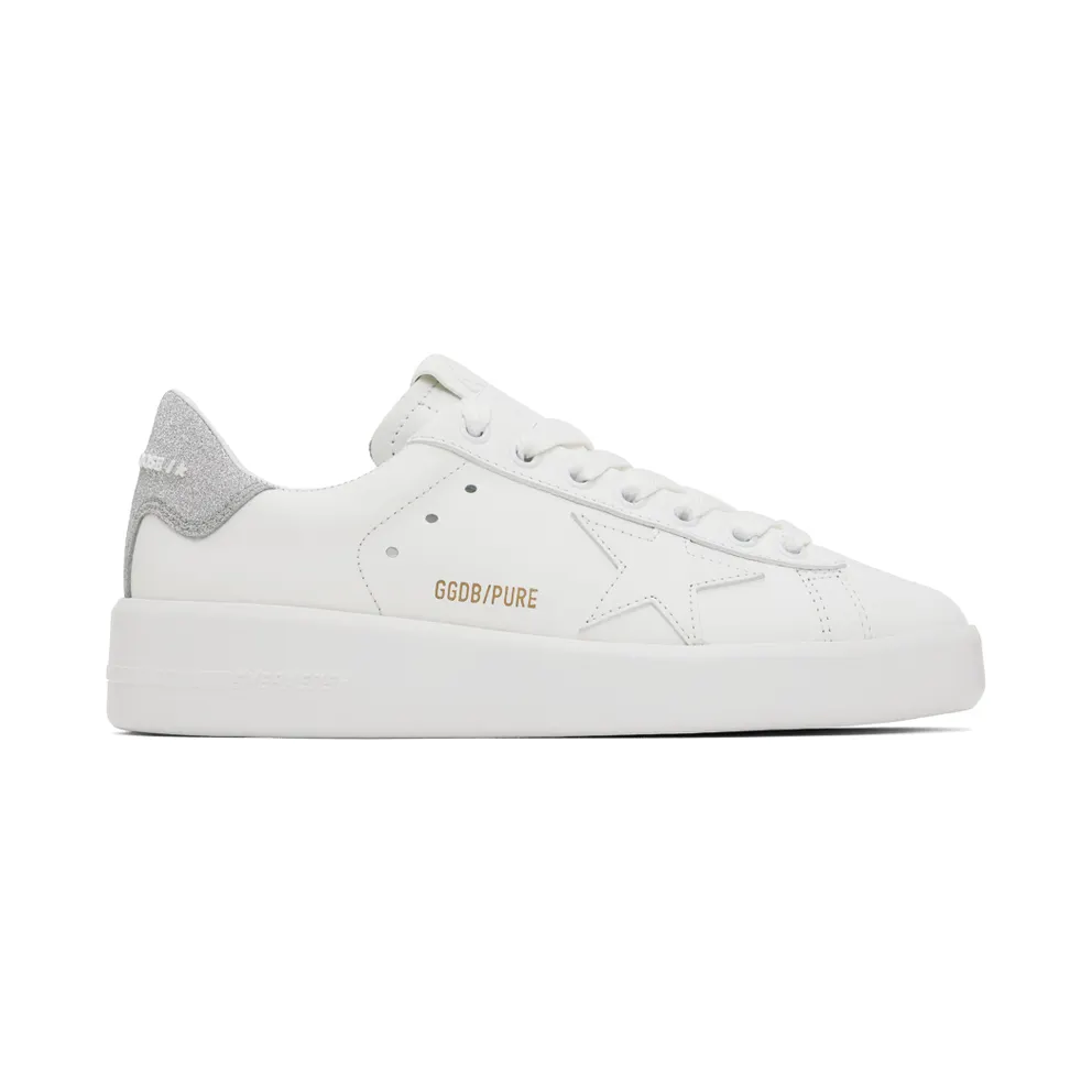 Golden Goose White Purestar Sneakers (GWF00197.F000538.80185)