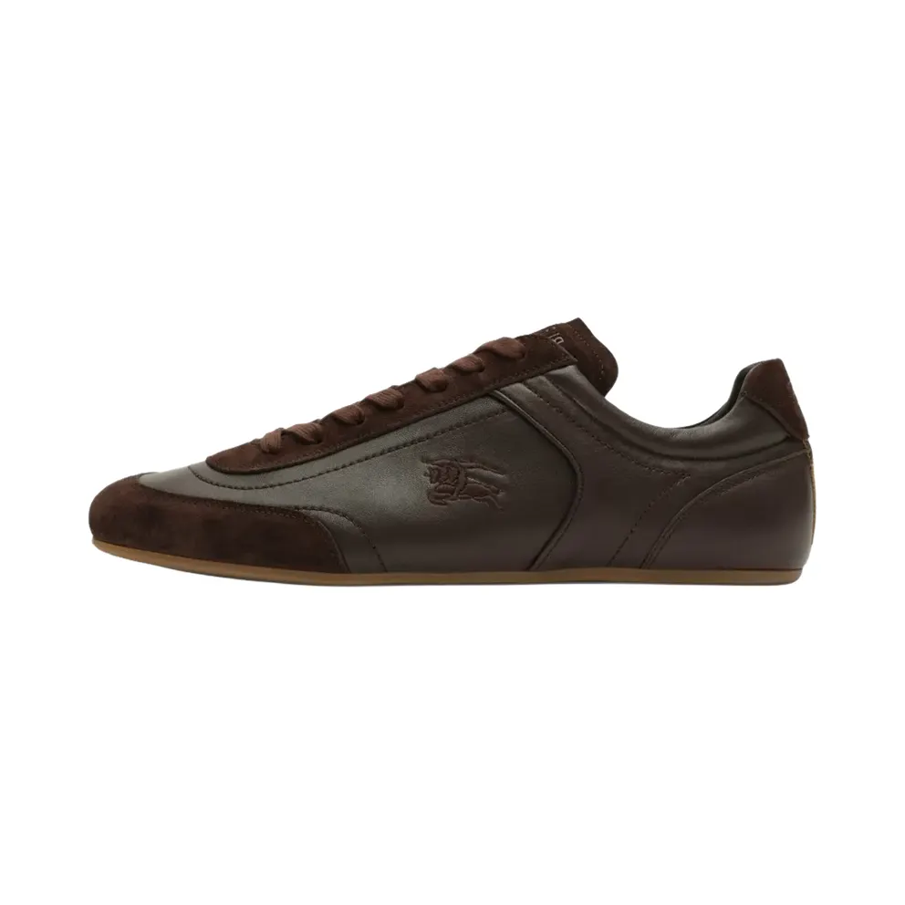 Burberry Leather Knight Runner “Moorhen Brown” (8126281)