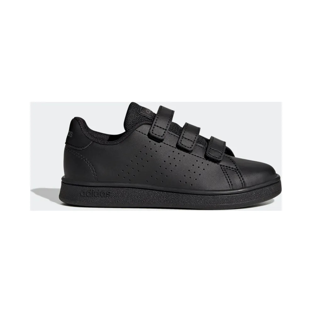 Adidas Advantage Court Lifestyle Hook-and-Loop Core Black / Core Black / Grey Six (GW6490)