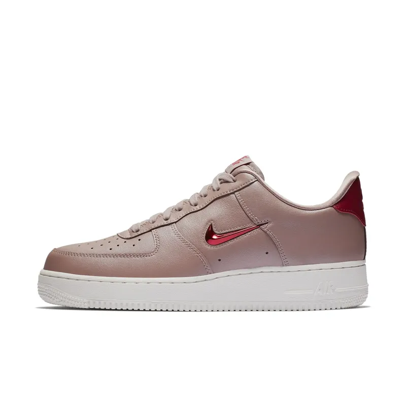 Nike Air Force 1 Low Jewel Taupe Red Crush Diffused Tape/Red Crush-Summit White (AJ9507-200)