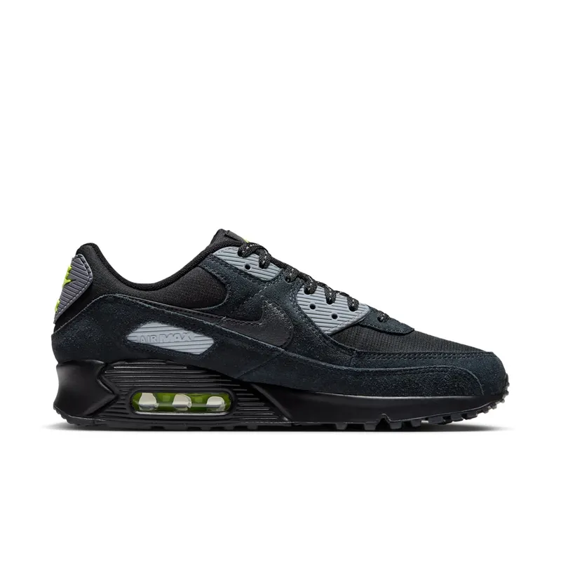 Nike Air Max 90 Black Volt Cool Grey (FQ2377-001)