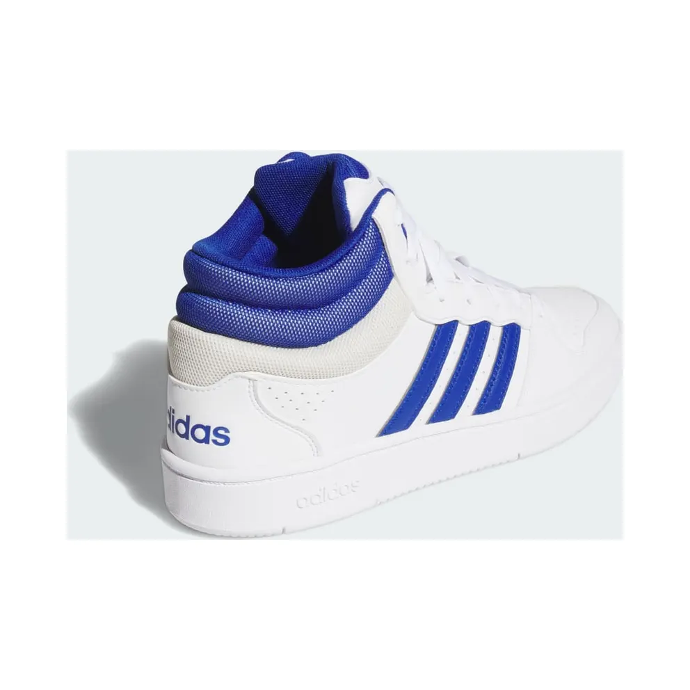 Adidas HOOPS MID CLASSIC Shoes Cloud White / Royal Blue / Orbit Grey (KI1034)